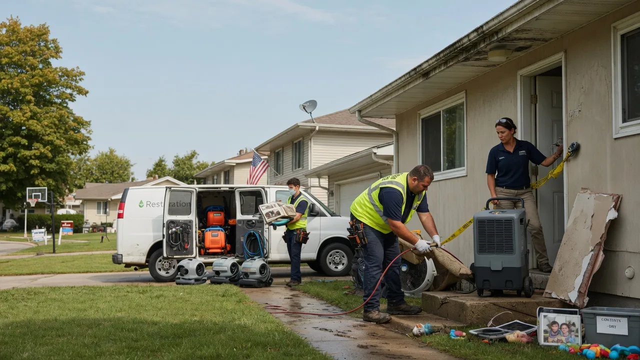 Water Damage Restoration in Hudson, IA near me